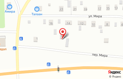 Шиномонтажная мастерская на улице Мира на карте