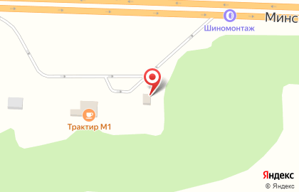 АЗС М1 на карте