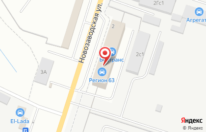 Торговая компания АвтоСпектр Тольятти на Новозаводской улице на карте