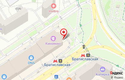 Банкомат Русский Стандарт в Москве на карте