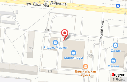 Кафе Мельница в Кировском районе на карте