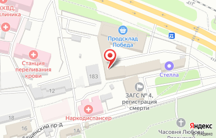 Кадастровый инженер Фёдоров Е.В. на карте