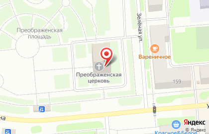 Храм Преображения Господня в Екатеринбурге на карте