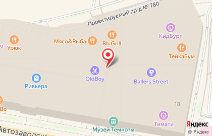 Магазин одежды Stradivarius на Автозаводской улице на карте