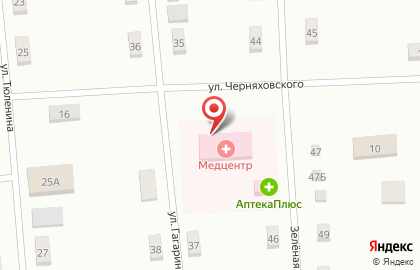 Баргузинская центральная районная больница на улице Черняховского на карте