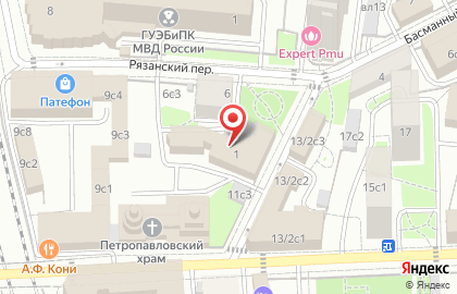 Ржд на Комсомольской на карте