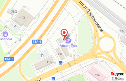 Аркон-про в Дзержинском районе на карте