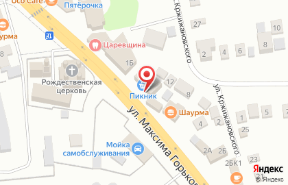 Магазин-кулинария Пикник на карте