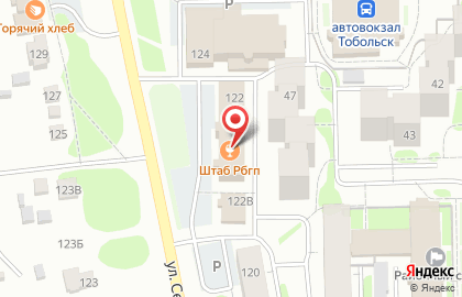 Пиццерия Додо Пицца в Тобольске на карте