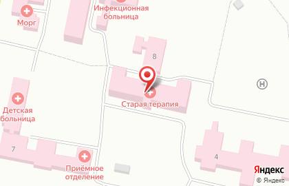 Городская больница №1 в Екатеринбурге на карте