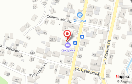 Гостевой дом Петровка на карте