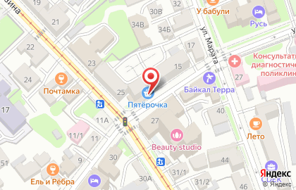 Управляющая компания УК Океан в Правобережном округе на карте