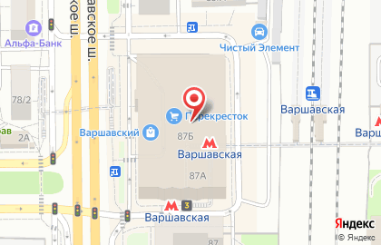 Художественный салон Артпрофи на Варшавском шоссе на карте