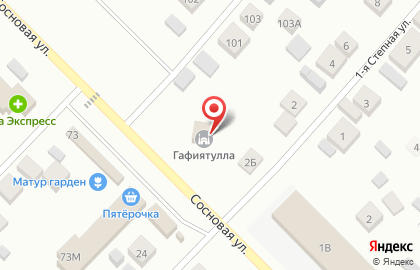Гафиятулла, мечеть на карте