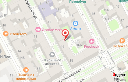 Муниципальное образование Семеновский округ на Технологическом институте I на карте
