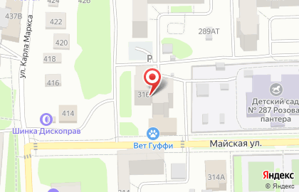 Цветочный магазин Майские Цветы на улице Карла Маркса на карте