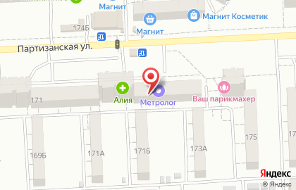 Торговая компания Медтехника на Партизанской улице на карте