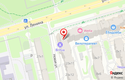 ОАО АКБ Московский Областной Банк на улице Ленина на карте