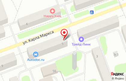 Магазин разливных напитков Пивас и Квас на улице Карла Маркса на карте