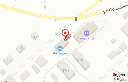 Магазин автозапчастей на Комсомольской на карте