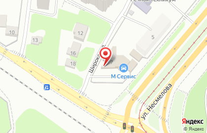 Аккумуляторная компания Evels в Кировском районе на карте