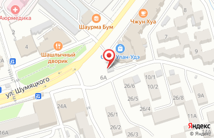 Магазин овощей и фруктов Вишня на карте