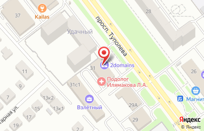 Бухгалтерская компания Престиж на проспекте Туполева на карте