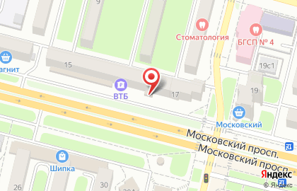 Магазин канцелярии GrossHaus на Московском проспекте на карте