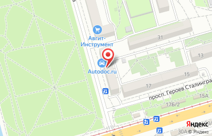 Сервисный центр Инструмент-Сервис в Красноармейском районе на карте