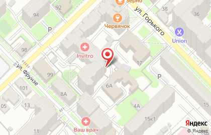 Агентство недвижимости Азбука жилья на улице Фрунзе на карте