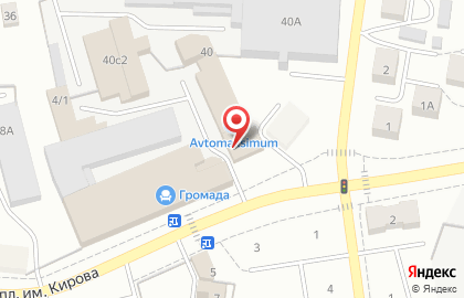 Установочный центр Автомаксимум в Ленинск-Кузнецком на карте