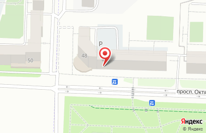 Аптека Apteka.ru на проспекте Октября на карте