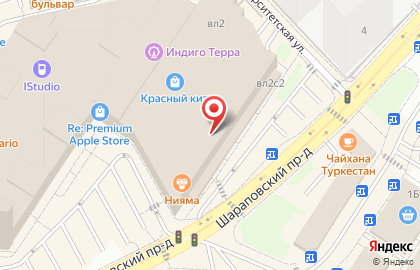 Магазин белорусской косметики bk в Шараповском проезде на карте
