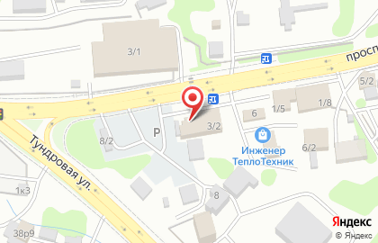 Компания Стройтек в Петропавловске-Камчатском на карте