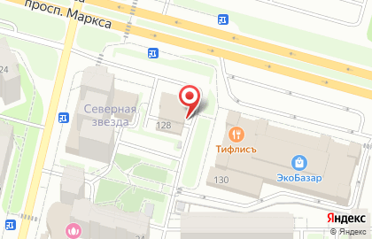 Автомойка ЭКО на проспекте Маркса на карте