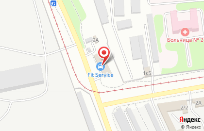 F!T SERVICE на улице Панфилова на карте