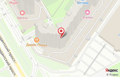 Парикмахерская на Комендантском проспекте, 51 к1 на карте