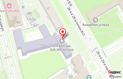 Автосервис на Приморской на карте