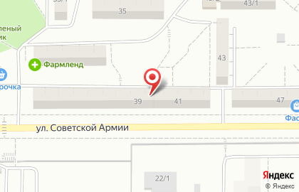 Квартирное бюро Комфорт на улице Советской Армии на карте