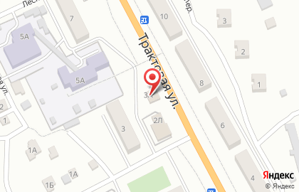 Барис на Трактовой улице на карте