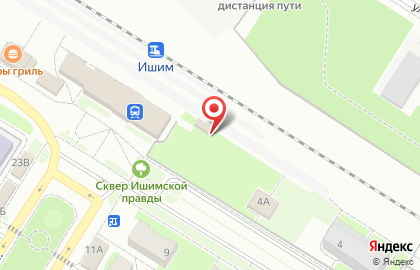 Продуктовый киоск на Привокзальной площади на карте