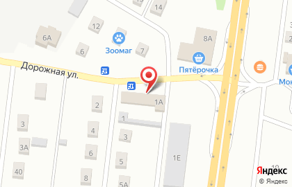 Магазин Строймаг на Шоссейной улице на карте