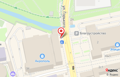 Агентство недвижимости КУБ на улице Профессора Баранова на карте
