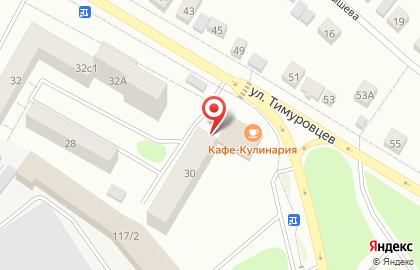 Мини-маркет Сибирь на улице Тимуровцев на карте