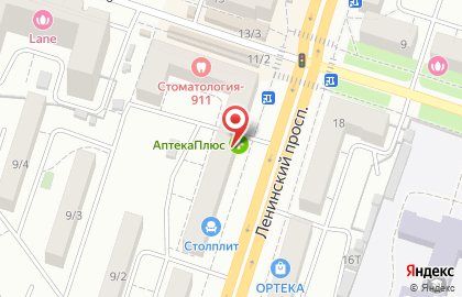 Мебельный магазин Столплит на Ленинском проспекте, 11 на карте