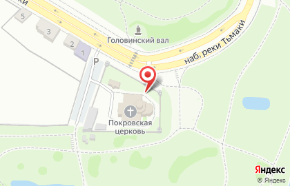 Церковь Покрова Божией Матери на карте