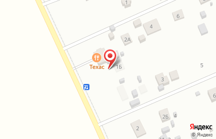Техас на Лиственной улице на карте