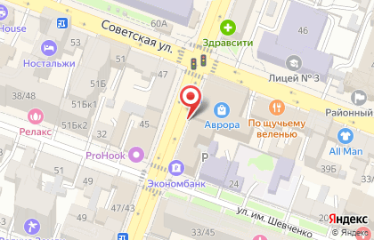 Реабилитационный центр Горизонт в Октябрьском районе на карте
