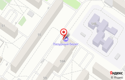 Гостинично-оздоровительный центр Лазурный берег на Широтной улице на карте