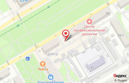 Парикмахерская в Барнауле на карте